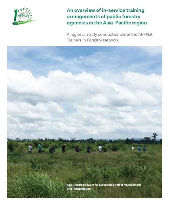 <b>An overview of in-service training arrangements of public forestry agencies in the Asia-Pacific regio</b>