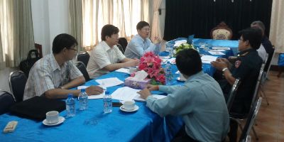 APFNet Delegation in Laos for a Project Feasibility Study