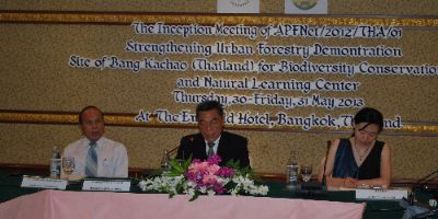 APFNet contributes to Thai urban forestry through supporting a demonstration pro