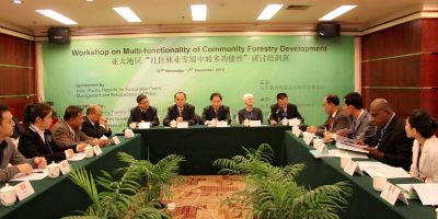 APFNet's Workshop on Multi-functionality of Community Forestry Development Launch