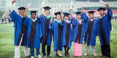 8 APFNet scholarship students graduate from Beijing Forestry University with Mas