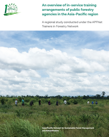 <b>An overview of in-service training arrangements of public forestry agencies in the Asia-Pacific regio</b>